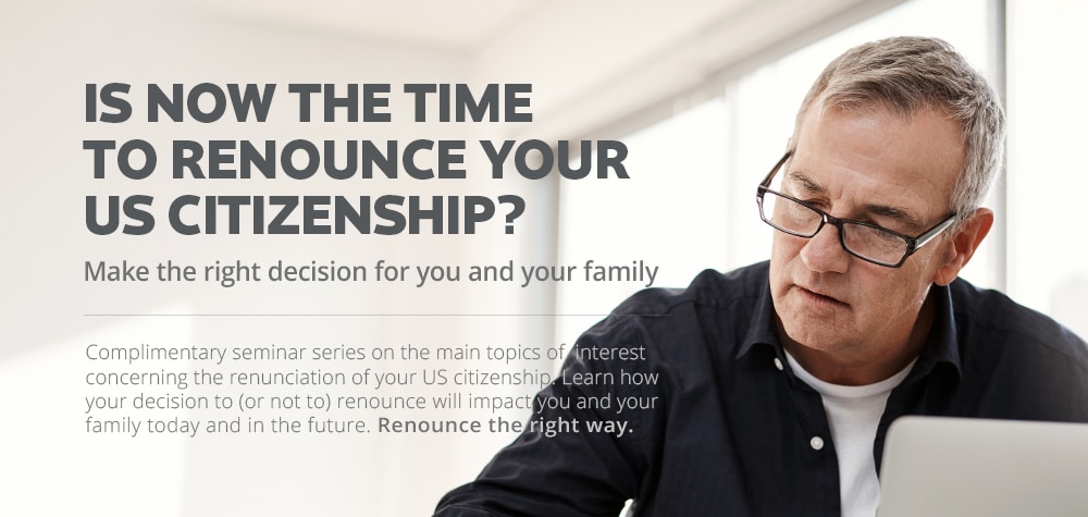 Renunciation - US Citizenship