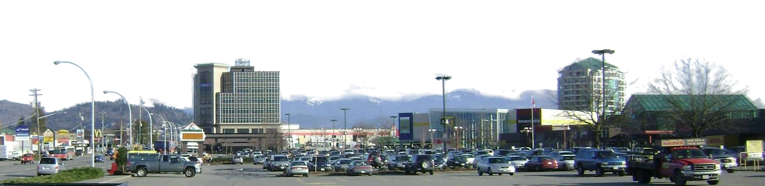 Abbotsford skyline