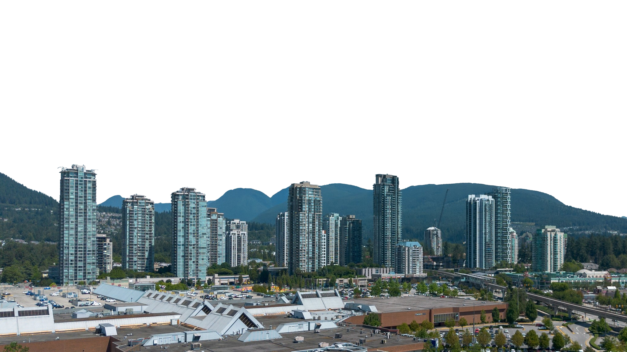 Coquitlam skyline