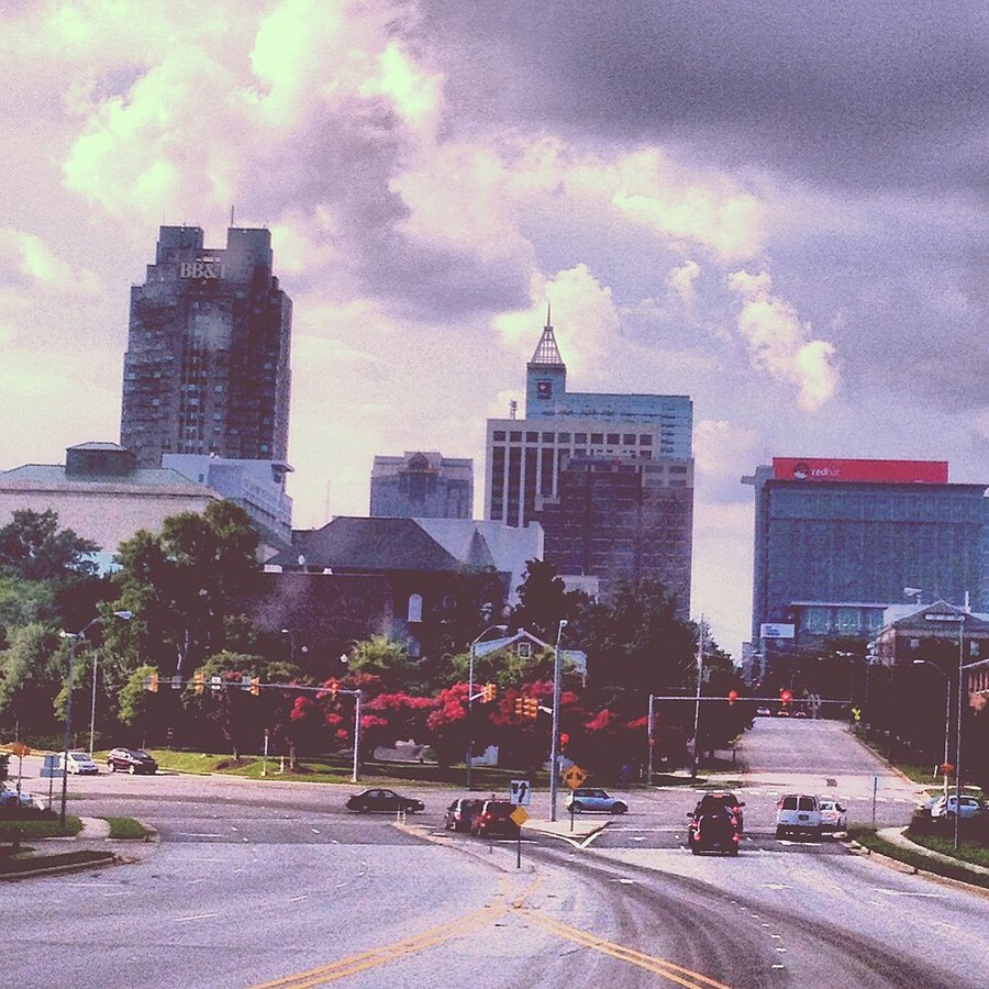 Raleigh skyline